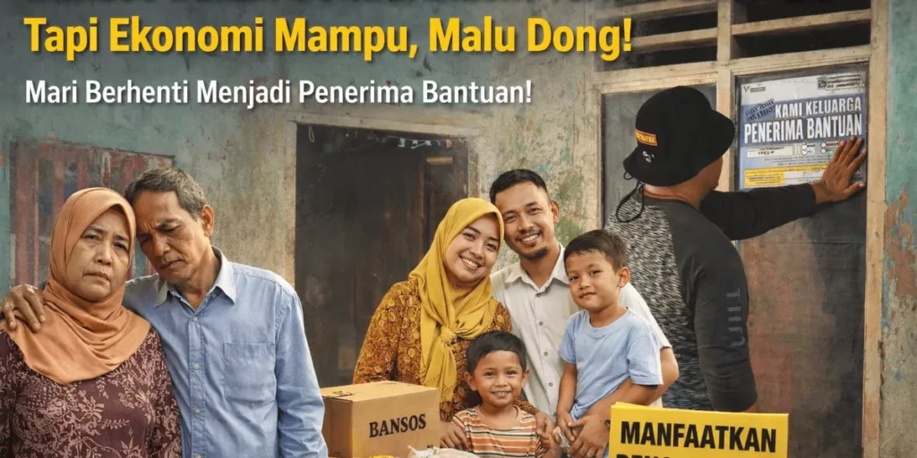 Bansos Bukan Bonus! Sudah Mampu tapi Masih Terima Bantuan? Malu Dong, Ini Risikonya