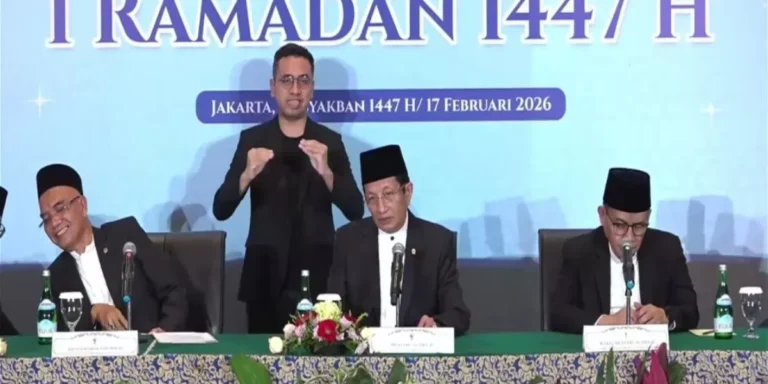 Pemerintah Melalui Menag Umumkan 1 Ramadhan 1447 H Jatuh Pada Kamis, 19 Februari 2026