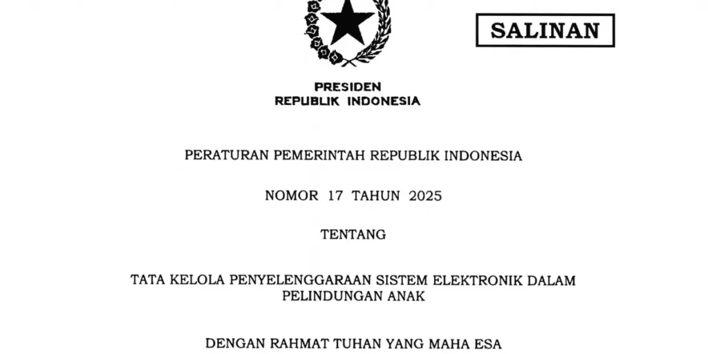 PP Tunas Resmi Berlaku! Menkomdigi Ancam Blokir Platform yang Tak Lindungi Anak