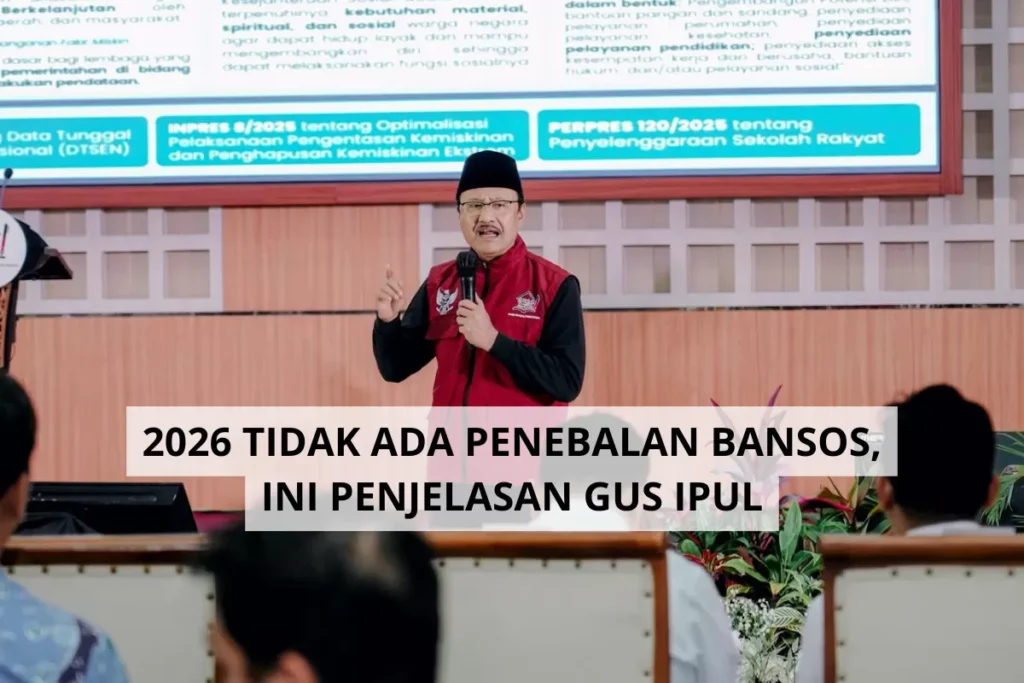 Jangan Harap Ada Penebalan Bansos! Ini Usulan Mensos Gus Ipul yang Bikin Full Senyum!